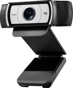 Logitech - Webcam professionale Full HD 1080 per laptop con ultra grandangolo - Nero - Foto 1 di 1