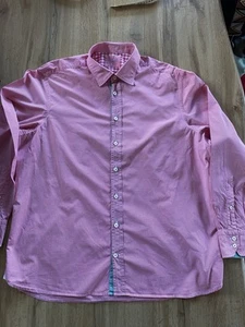 Van Laack Sport Herren Hemd Gr. XXL Rot/weiss/klein/kariert Rücken Talienabnäher - Bild 1 von 11