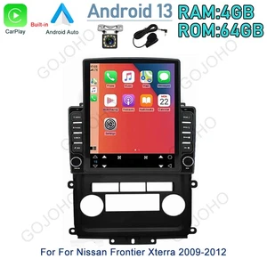 64GB Android 13 Carplay Car Radio Stereo GPS For Nissan Frontier Xterra 2009-14 - Picture 1 of 23