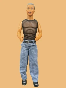 Vintage 1968 Twist And Turn Afroamerikanische Ken Puppe - Bild 1 von 3
