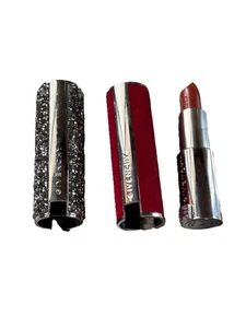 2 ESTUCHES + Givenchy Le Rouge Interdit Seda Intensa Edición Limitada. Tono N 502 Brun C - Imagen 1 de 12