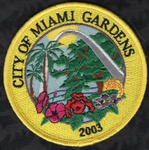 City Of Miami Gardens Florida Patch - Picture 1 of 2