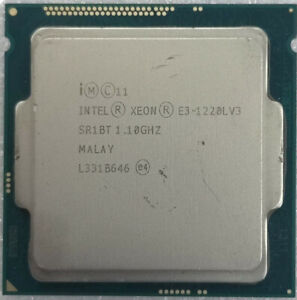Intel Xeon E3-1220L V3 LGA1150 CPU Processor SR1BT 1.1GHz 13w