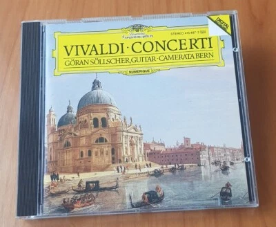 CD|Antonio Vivaldi|Concertos|Göran Söllscher/Camerata Bern⚡BLITZVERSAND⚡ - Bild 1 von 4