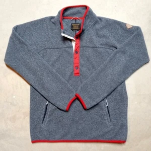 Burton Durable Goods Dryride Button Snap Pullover Fleecepullover Herren Größe Large - Bild 1 von 8