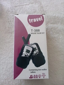 Juego de 2 radio bidireccional Walkie Talkie Travel T-388 - Imagen 1 de 4