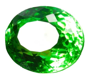 AAA+ Large Green Peridot  112.30 Ct. Faceted Oval Cut Loose Gemstone @Women Gift - Picture 1 of 6