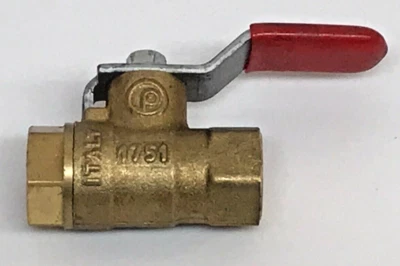 JOMAR T-82 1751 MINI BALL VALVE 1/4" 150 WSP 600 WOG F/F Threaded Full Port - Image 1 of 4