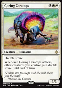 MTG GORING CERATOPS EXC - TRICERATOPO DA INCORNATA - XLN - MAGIC - Picture 1 of 1