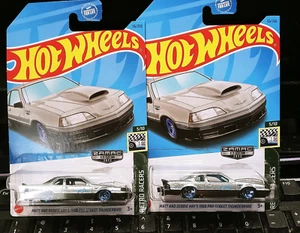 2023 Hot Wheels Matt And Debbie Hay's 1988 Pro Street Thunderbird Zamac Lot Of 2 - Picture 1 of 4