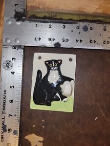 Vintage 1983 Sigma by Andrea West The Cat Wall Hook Ceramic TILE