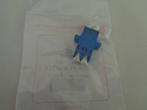 FIS Fiber Optic Duplex Coupler F18035 LC/LC SM Duplex Adapter NEW IN BAG - Bild 1 von 2