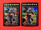 2008 Topps Chrome Refractor And Xref Shaun Alexander Tc34   Seahawks   Both Cards
