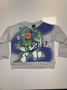 Disney Toy Story Boys Buzz Lightyear Sweater - Air Brushed Design size 4 - Picture 1 of 6