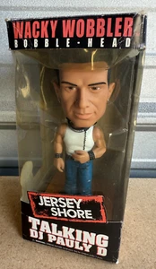 Wacky Wobbler Bobble-Head Jersey Shore Talking DJ PAULY D *NEW* - Picture 1 of 4