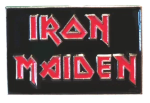 Heavy Metal Rock Band Iron Maiden Metal Enamel Pin Badge Music Goth Biker - Picture 1 of 1
