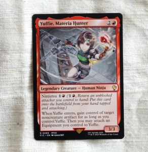 Yufie Materia Hunter Magic the Gathering Final Fantasy Commander Karte (NM) - Bild 1 von 2