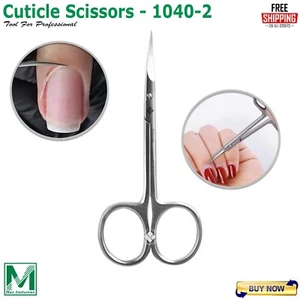 Cuticle Beauty Small Scissor Curved Manicure Toe Nail Scissors Nail Art Shears  - Picture 1 of 3