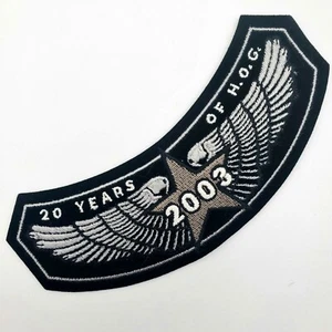 2003 HOG Membership Rocker Patch HARLEY DAVIDSON OWNER GROUP HD MC - Bild 1 von 5