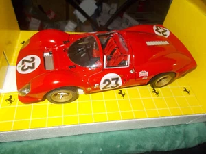 1/18 1967 FERRARI 330 P4 SPYDER DAYTONA 24 HOURS 1ST JOUEF EVOLUTION DECALED - Picture 1 of 11