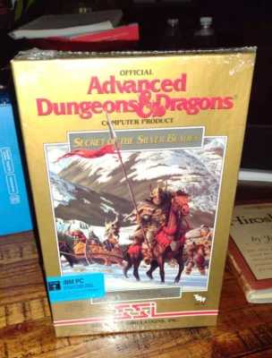 Advanced Dungeons & Dragons Secret of the Silver Blades IBM PC 5.25" NEW SEALED - Image 1 of 2