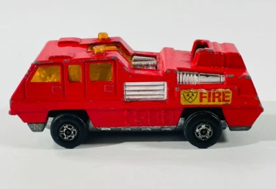 1975 Matchbox Superfast No 22 Blaze Buster Red Fire Vehicle Diecast England - Image 1 of 4