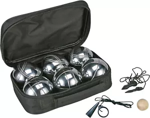 Boule Set Boccia Turnier Petanque Tasche Bouleset 6 Kugeln Metallkugeln - Bild 1 von 1