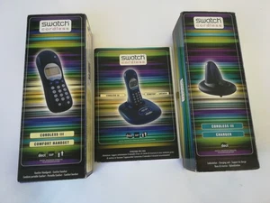 SWATCH PHONE cordless III comfort hanset + CHARGER - Phone + NEW - Picture 1 of 7