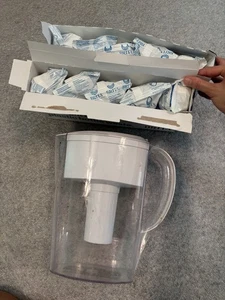 Brita Water Filter Pitcher With 10 Replacement Filters, For Clean And Safe Water - Picture 1 of 5