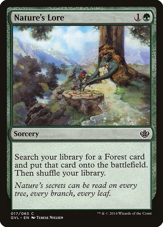 Nature's Lore - 17 / English / Lightly Played - Image 1 of 1