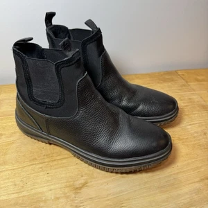 Pajar Men's Gavel Pull Up Winter Boots size 8-8.5 black Leather - Picture 1 of 10