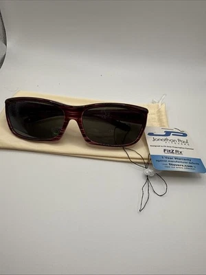 Gafas Jonathan Paul Polarizadas Fitovers 0416 Coolaroo Rojo Humo Foto 1 de 4