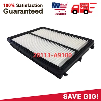 Filtro de aire motor 28113-A9100-00 PARA HYUNDAI PALISADE SANTA FE SPORT KIA Foto 1 de 4