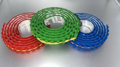 NEW Build Bonanza Building Block Tape 3 Pack of 3 Ft Rolls- works w/top brands - Image 1 of 3