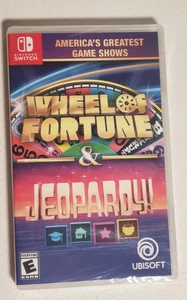 America's Greatest Game Shows: Wheel of Fortune & Jeopardy - Nintendo Switch NEW - Picture 1 of 3