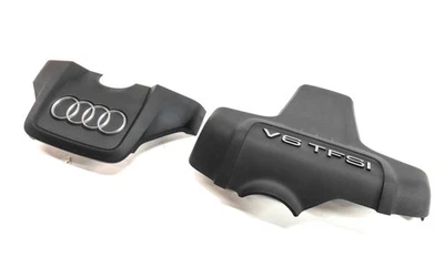 09-16 AUDI A6 A7 A8 Q5 Q7 S5 SQ5 3,0 L JUEGO DE EMBELLECEDORES DE CUBIERTA DE MOTOR SOBREALIMENTADO 2 Foto 1 de 4