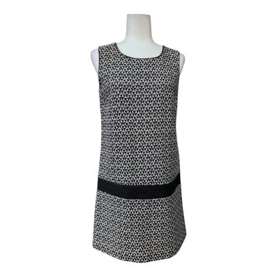 Cop Copine Woven Dress Black Cream Made In Portugal Women’s Medium - Image 1 of 4