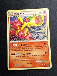 Swirl / Spirouli Maganon Holo 2/95 HGSS Déchaînement Carte Pokémon FR - Imagen 1 de 10
