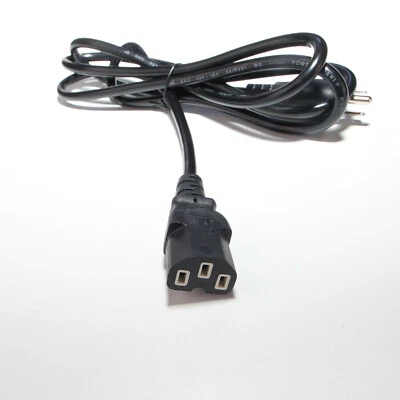 Sanyo Plasma LCD LED TV Computer Monitor Printer AC Replacement Power Cord Cable - Image 1 of 4