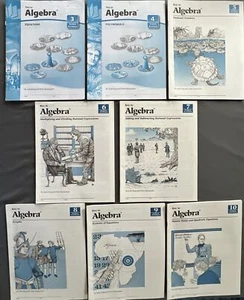 Key To Algebra Student Workbooks SET of 8 - MATH Workbooks 3-10 - Picture 1 of 10