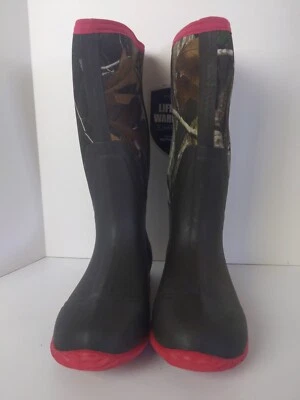 HISEA Waterproof Neoprene Rubber Muck Mud Hunting Rain Gardening Women Boot 10 - Image 1 of 4