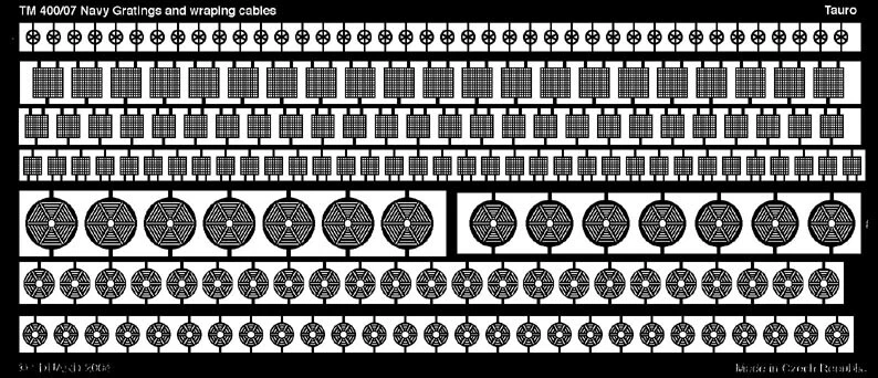  TM400/07 TAURO MODEL LINE FOTOINCISIONI - PAIOLATI Scala: 1/400 - Metallo - Immagine 1 di 1