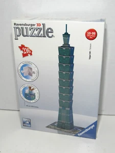 Ravensburger 3D Puzzle Taipei 101 Taiwan 216 Pieces - New and Sealed, Rare - Picture 1 of 8