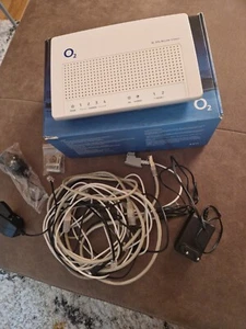 O2 DSL Router ZyXEL O2 DSL P-2602H-D7A Anschlusskabel Zwei Telefon-Adapter Weiß - Bild 1 von 11