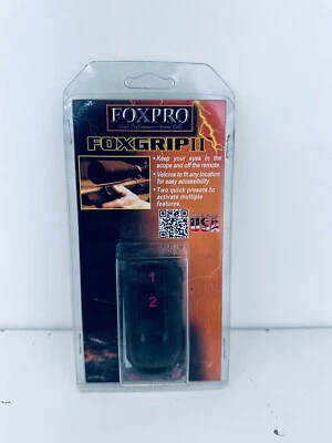 FoxPro Foxgrip II Electronic Call Remote Black Poly - Image 1 of 2