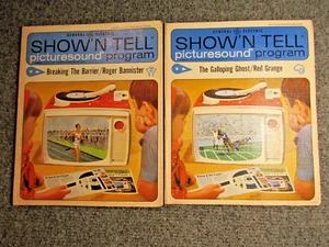 Show'N Tell Picture Sound Program ~ 2 Sports Stories ~ 1965 ~ - Picture 1 of 7