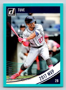 2018 Donruss Teal Border #166 Jose Altuve 199