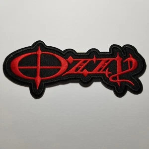 Ozzy Osbourne logo  embroidered  IRON ON , OR SEW  PATCH - Picture 1 of 1