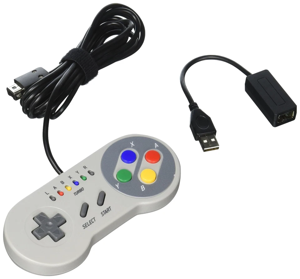 Emio Super Gamepad for SNES Classic Edition, NES Classic Edition & PC - Image 1 of 1