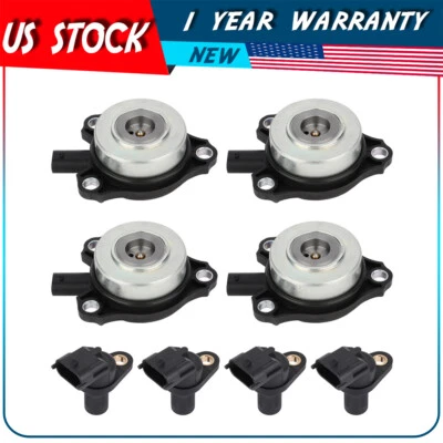 4pc Camshaft Position Sensor & 4pc Adjuster Magnet for Mercedes-Benz C300 SL550 - Image 1 of 4